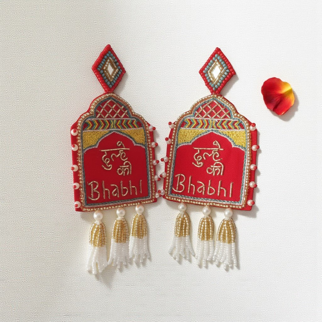 Handmade Fabric Earring
