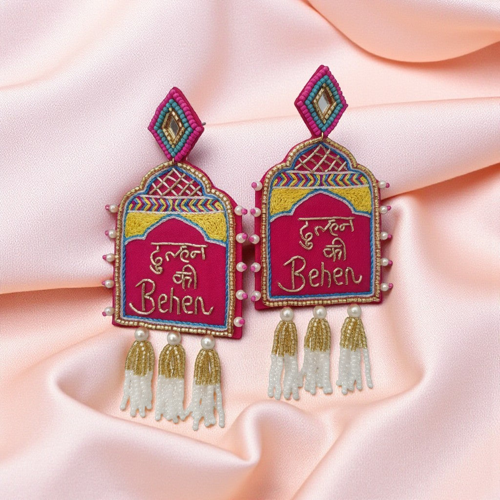 Handmade Fabric Earring
