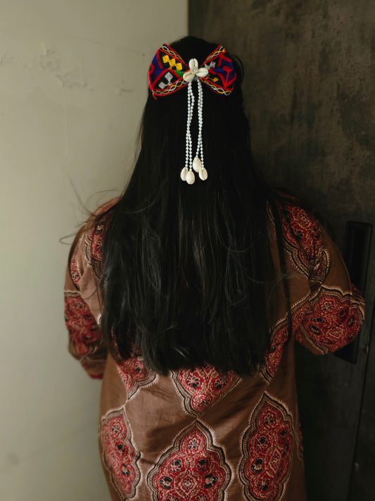 Stylish Hair Bows Set - Pack of 3