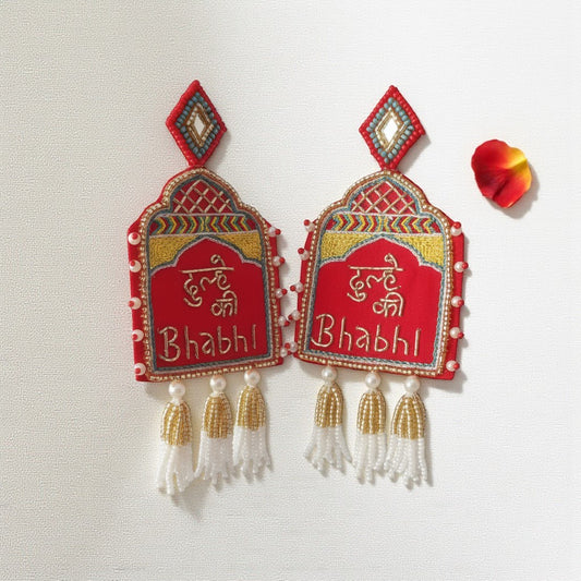 Handmade Fabric Earring