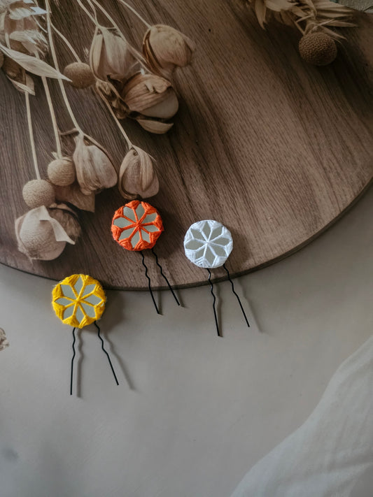 Mirror bun pins