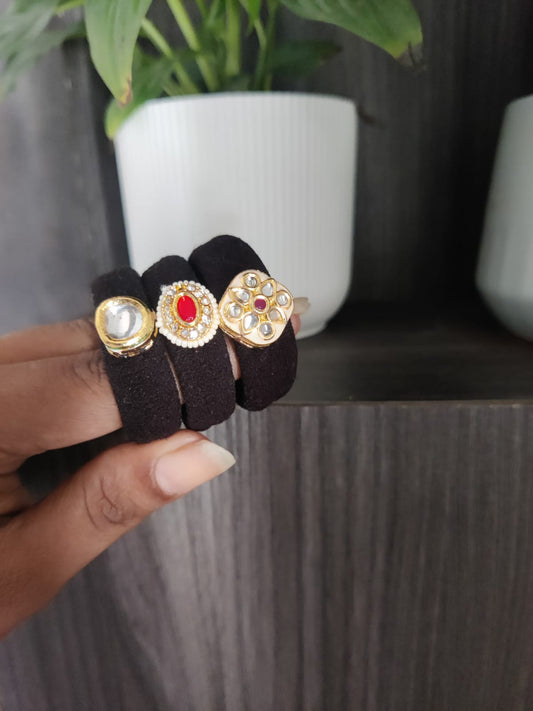 Rubber Band Hair Combos | Free Size | Set of 3