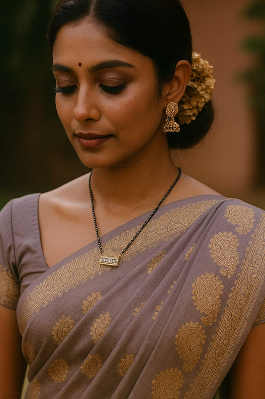 Kundan Patti mangalsutra