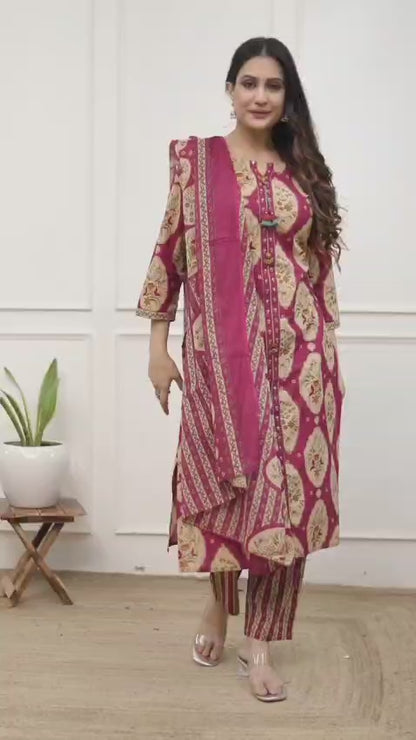 Elegant Pure Cotton Dress