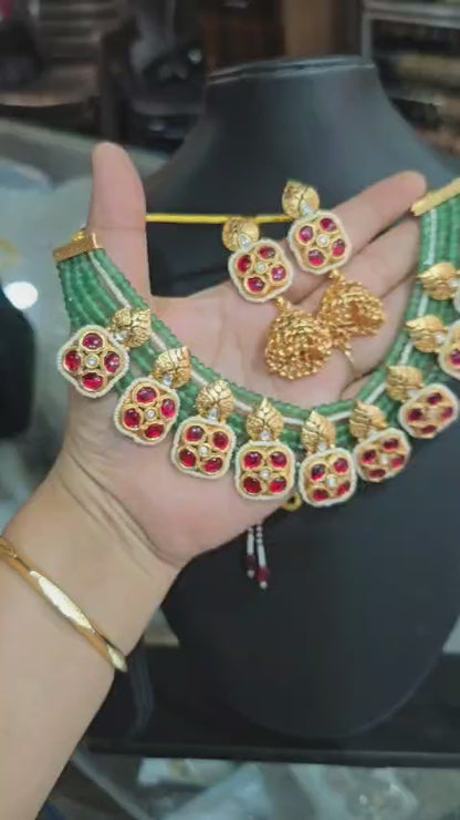 Rajwadi Jewelry Set