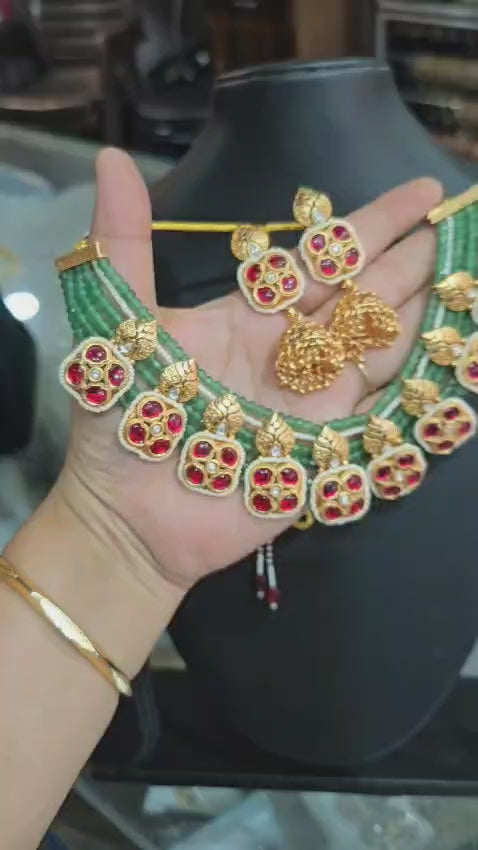 Rajwadi Jewelry Set
